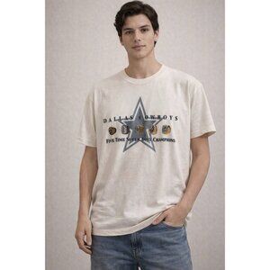 Dallas Cowboys Vintage Super Bowl Tshirt Size Large